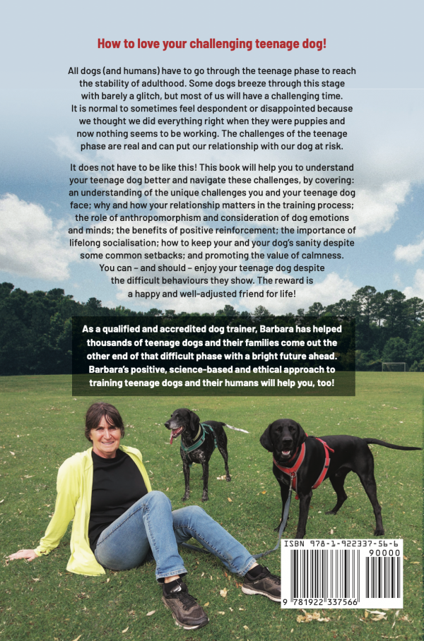 How to love and survive your teenage dog by Barbara Hodel